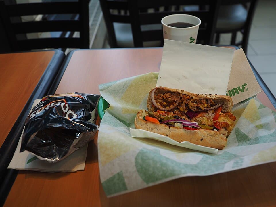 Sweet Onion Chicken Teriyaki Sub — Subway Classic menu price and nutrition