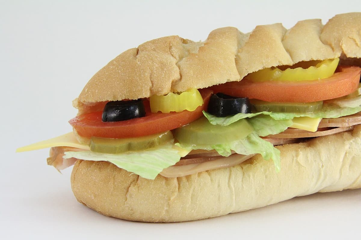 Cold Cut Combo Sub — Subway Classic menu price and nutrition
