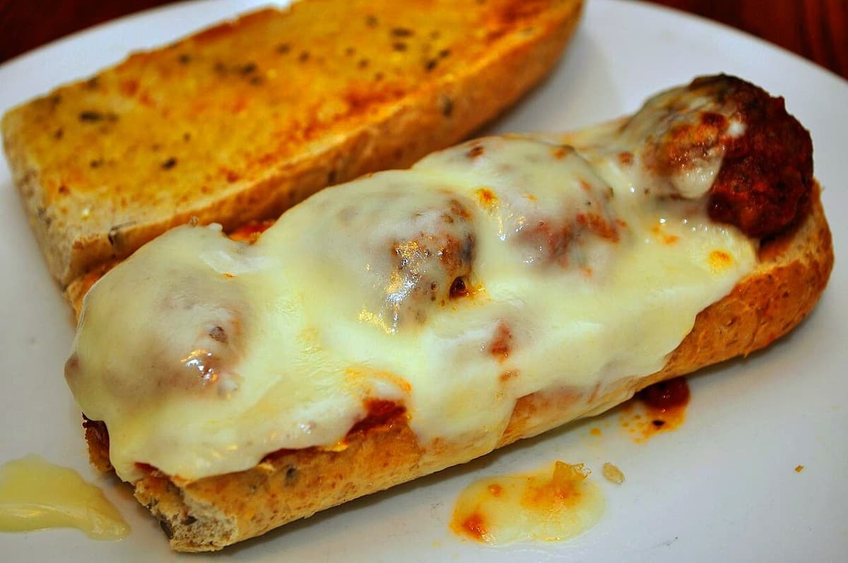 Meatball Marinara Sub — Subway Classic menu price and nutrition