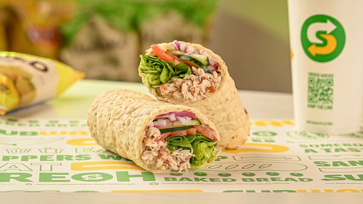 Homestyle Chicken Salad Wrap — Subway Lavash Wrap price and nutrition