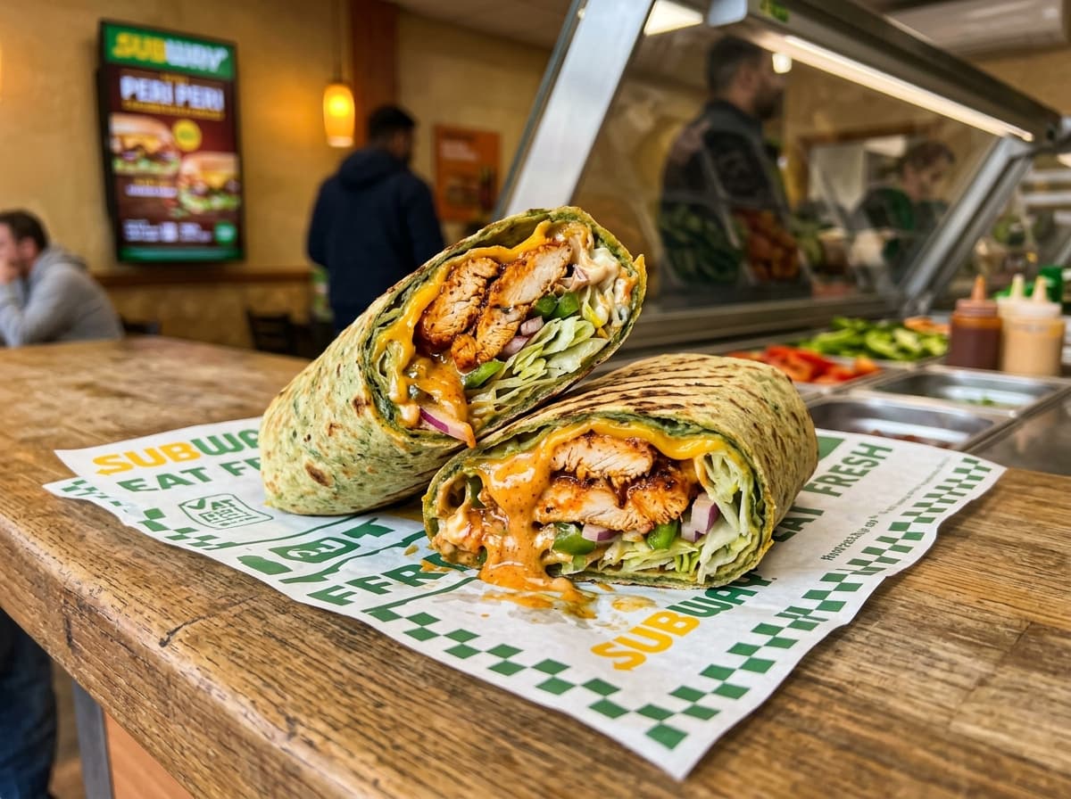 Spicy Chipotle Chicken Wrap — Subway Lavash Wrap price and nutrition